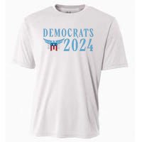 Democrats 2024 Election Logo Cooling Performance Crew T-Shirt