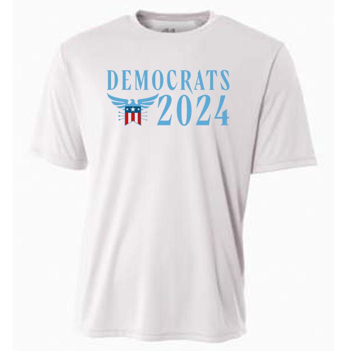 Democrats 2024 Election Logo Cooling Performance Crew T-Shirt