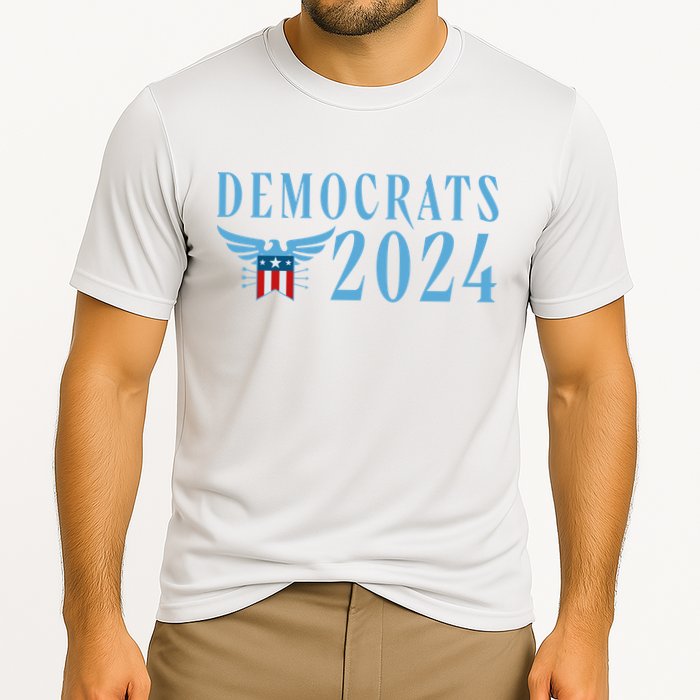 Democrats 2024 Election Logo Cooling Performance Crew T-Shirt