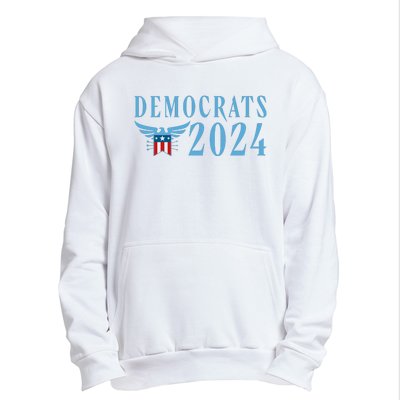 Democrats 2024 Election Logo Urban Pullover Hoodie