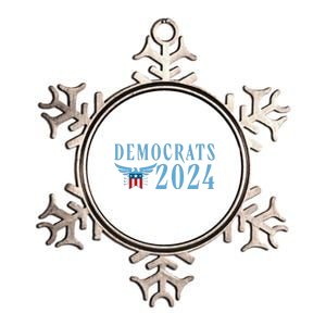 Democrats 2024 Election Logo Metallic Star Ornament