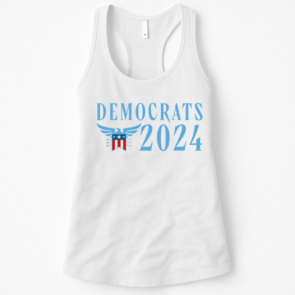 Democrats 2024 Election Logo Womens Tank Top