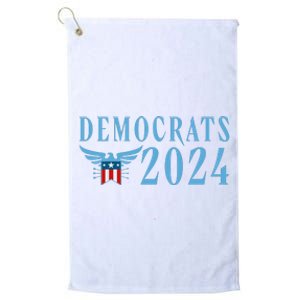 Democrats 2024 Election Logo Platinum Collection Golf Towel