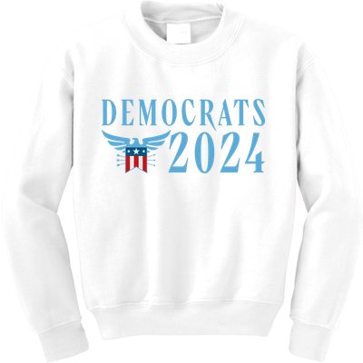 Democrats 2024 Election Logo Kids Sweatshirt