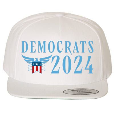 Democrats 2024 Election Logo Wool Snapback Cap