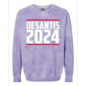 DeSantis 2024 Election Colorblast Crewneck Sweatshirt