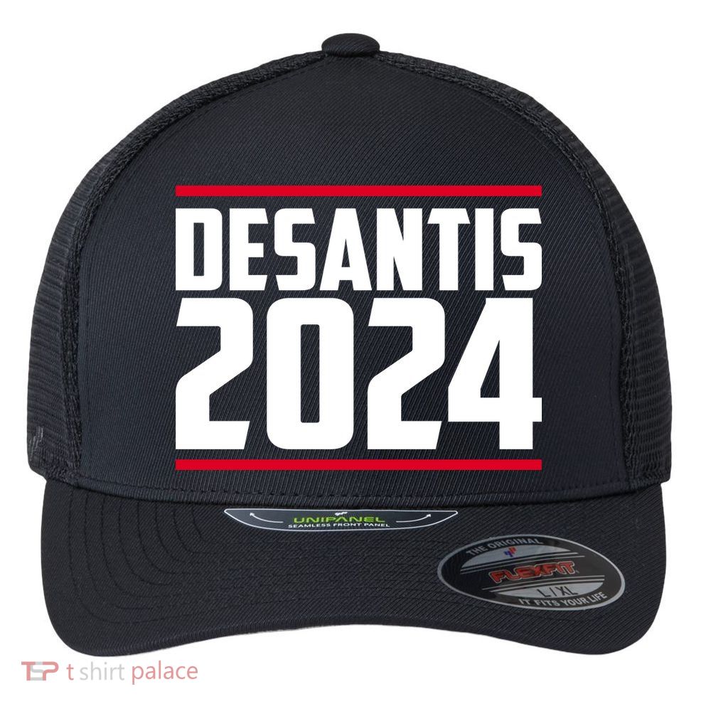 DeSantis 2024 Election Flexfit Unipanel Trucker Cap