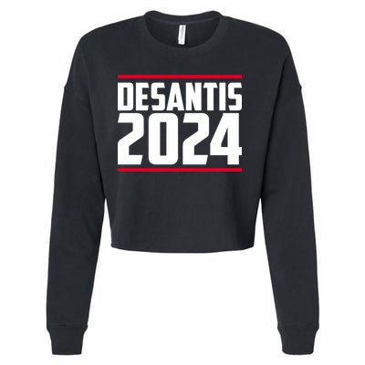 DeSantis 2024 Election Cropped Pullover Crew