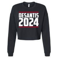 DeSantis 2024 Election Cropped Pullover Crew