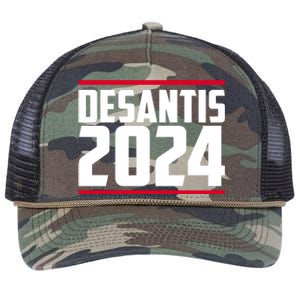 DeSantis 2024 Election Retro Rope Trucker Hat Cap