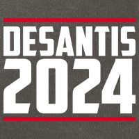 DeSantis 2024 Election Cotton Canvas Backpack