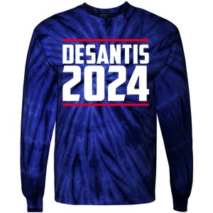 DeSantis 2024 Election Tie-Dye Long Sleeve Shirt