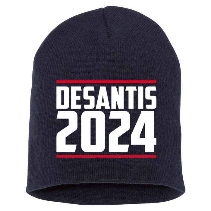 DeSantis 2024 Election Short Acrylic Beanie