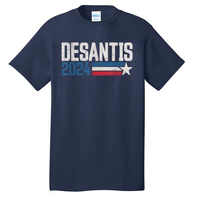 Desantis 2024 For President Vintage Distressed Desantis 2024 Tall T-Shirt