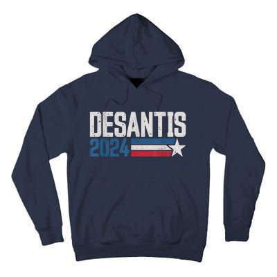 Desantis 2024 For President Vintage Distressed Desantis 2024 Tall Hoodie