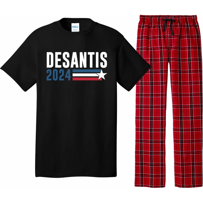 Desantis 2024 For President Vintage Distressed Desantis 2024 Pajama Set