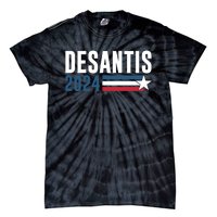 Desantis 2024 For President Vintage Distressed Desantis 2024 Tie-Dye T-Shirt