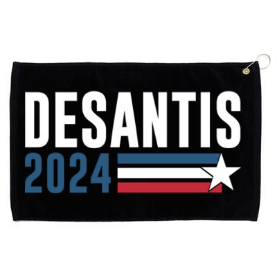 Desantis 2024 For President Vintage Distressed Desantis 2024 Grommeted Golf Towel