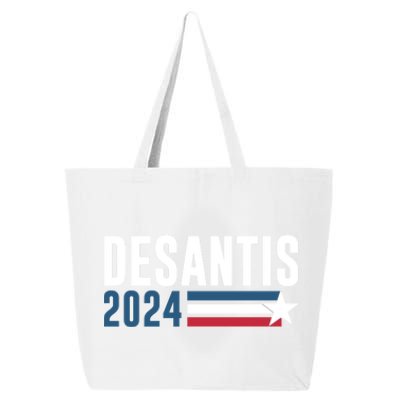 Desantis 2024 For President Vintage Distressed Desantis 2024 25L Jumbo Tote