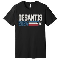 Desantis 2024 for President Vintage Distressed Desantis 2024 Premium T-Shirt