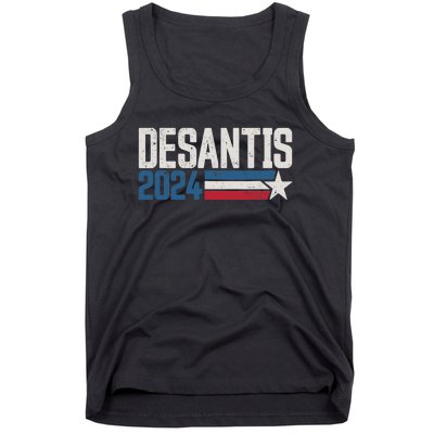 Desantis 2024 for President Vintage Distressed Desantis 2024 Tank Top