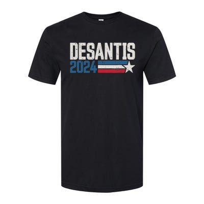 Desantis 2024 for President Vintage Distressed Desantis 2024 Softstyle CVC T-Shirt