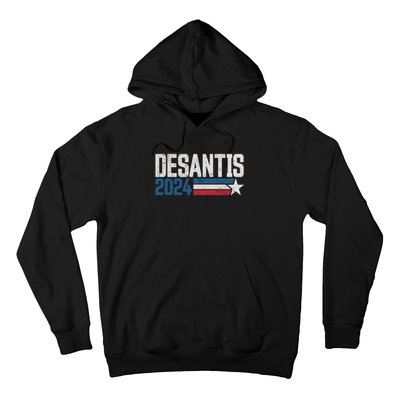 Desantis 2024 For President Vintage Distressed Desantis 2024 Hoodie