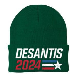 Desantis 2024 For President Ron Desantis Governor Make America Florida Knit Cap Winter Beanie