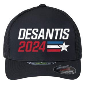 Desantis 2024 For President Ron Desantis Governor Make America Florida Flexfit Unipanel Trucker Cap