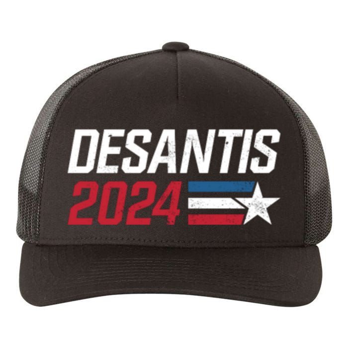 Desantis 2024 For President Ron Desantis Governor Make America Florida Yupoong Adult 5-Panel Trucker Hat