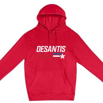 Desantis 2024 For President Ron Desantis Governor Make America Florida Premium Pullover Hoodie