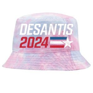 Desantis 2024 For President Ron Desantis Governor Make America Florida Tie-Dyed Bucket Hat