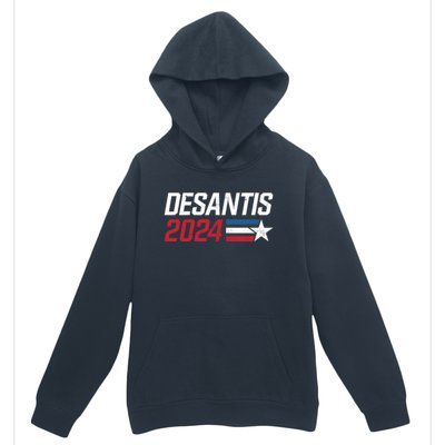 Desantis 2024 For President Ron Desantis Governor Make America Florida Urban Pullover Hoodie