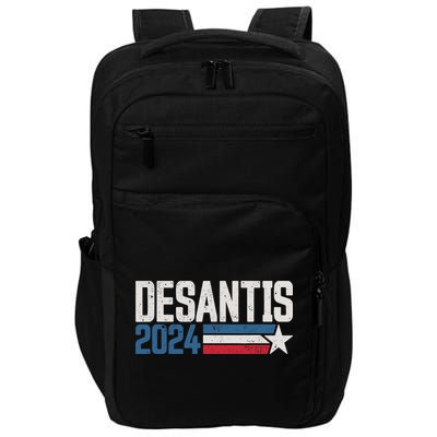 Desantis 2024 For President Vintage Distressed Desantis 2024 Impact Tech Backpack