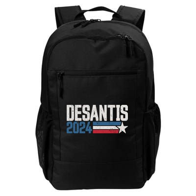 Desantis 2024 For President Vintage Distressed Desantis 2024 Backpack