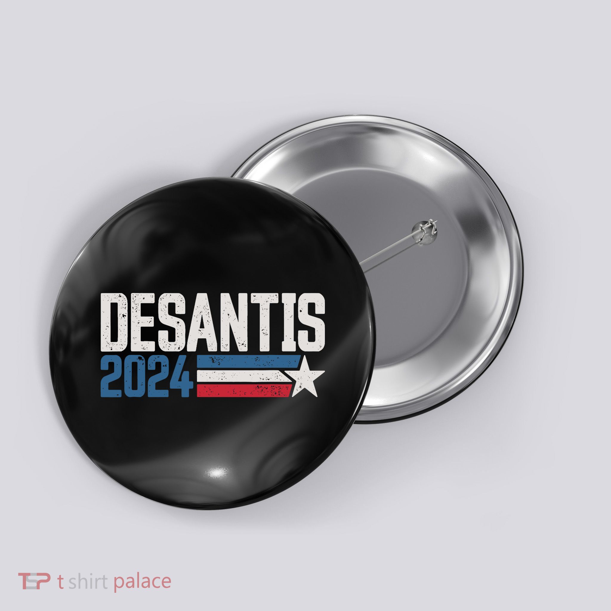 Desantis 2024 For President Vintage Distressed Desantis 2024 Button