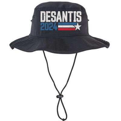 Desantis 2024 For President Vintage Distressed Desantis 2024 Bucket Hat