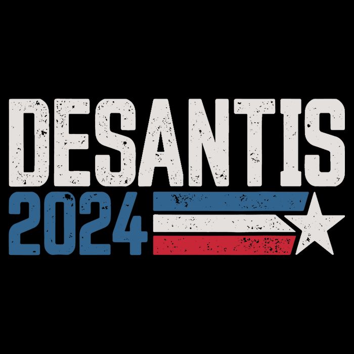 Desantis 2024 For President Vintage Distressed Desantis 2024 Bucket Hat