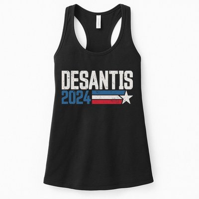 Desantis 2024 For President Vintage Distressed Desantis 2024 Womens Tank Top