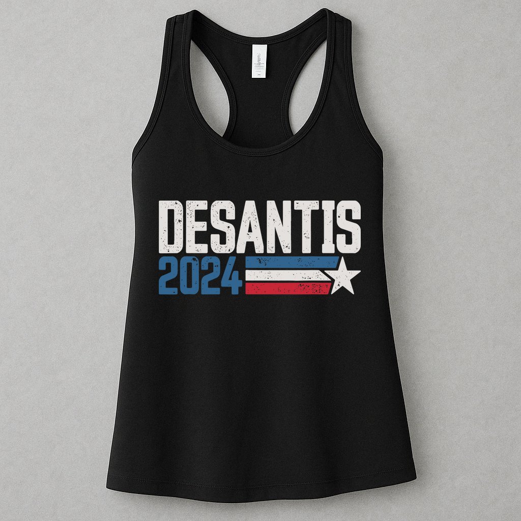 Desantis 2024 For President Vintage Distressed Desantis 2024 Womens Tank Top