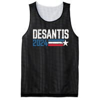 Desantis 2024 for President Vintage Distressed Desantis 2024 Mesh Reversible Basketball Jersey Tank