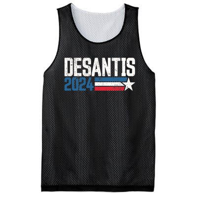 Desantis 2024 for President Vintage Distressed Desantis 2024 Mesh Reversible Basketball Jersey Tank