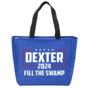 D.E.X.T.E.R 2024 Fill The Swamp Zip Tote Bag