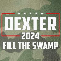 Dexter 2024 Fill The Swamp Legacy Tie Dye Trucker Hat