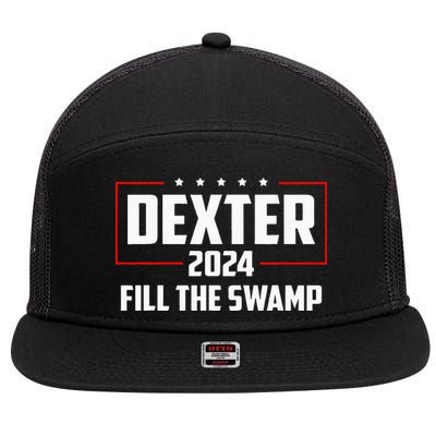 Dexter 2024 Fill The Swamp 7 Panel Mesh Trucker Snapback Hat