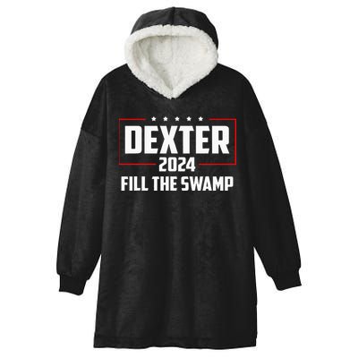 Dexter 2024 Fill The Swamp Hooded Wearable Blanket