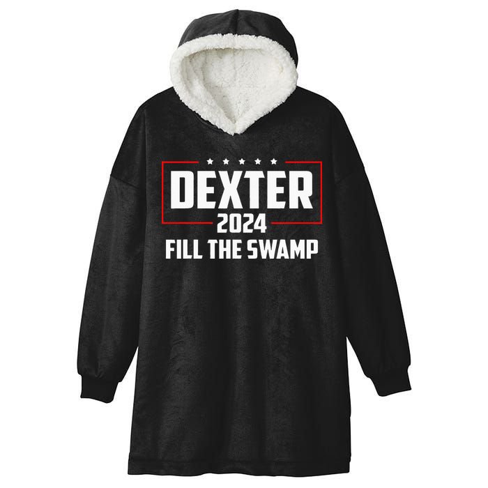 Dexter 2024 Fill The Swamp Hooded Wearable Blanket