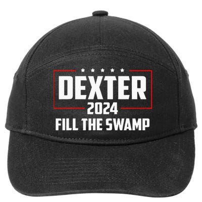 Dexter 2024 Fill The Swamp 7-Panel Snapback Hat
