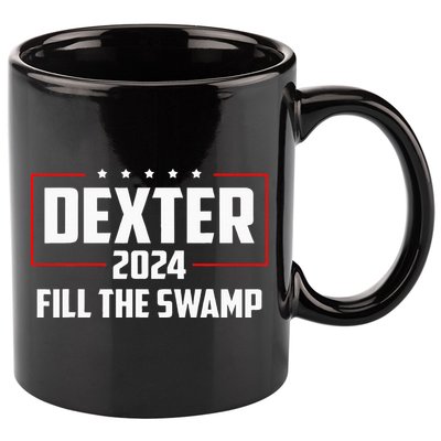 Dexter 2024 Fill The Swamp 11oz C Handle Ceramic Mug