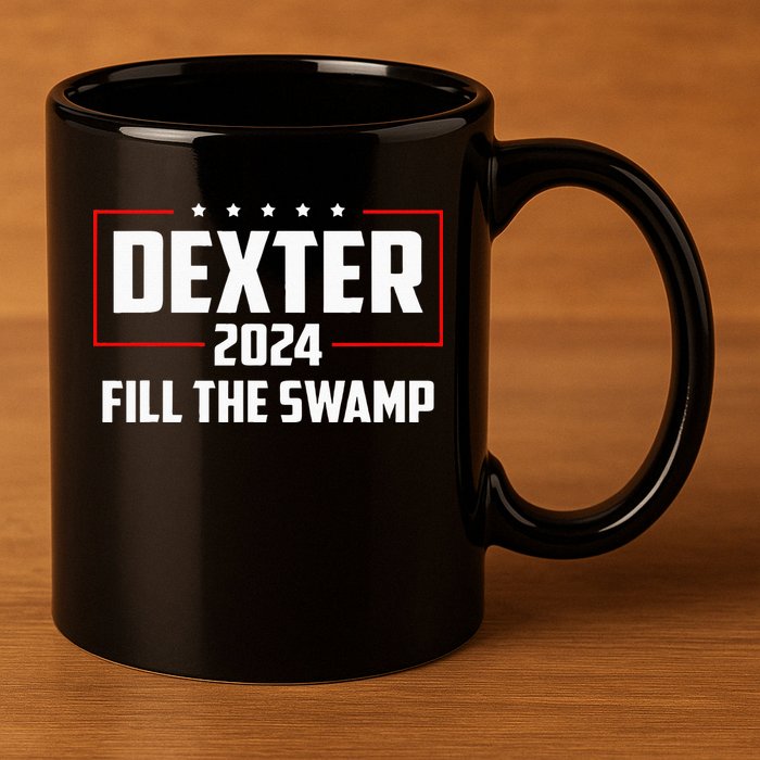 Dexter 2024 Fill The Swamp 11oz C Handle Ceramic Mug